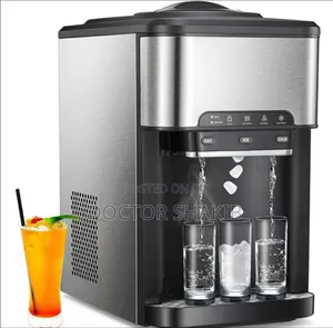 3 in 1 Hicon Instant Ice Cube Maker, Hot and Cold Dispenser