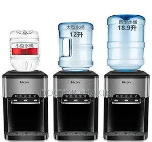 3 in 1 Hicon Instant Ice Cube Maker, Hot and Cold Dispenser