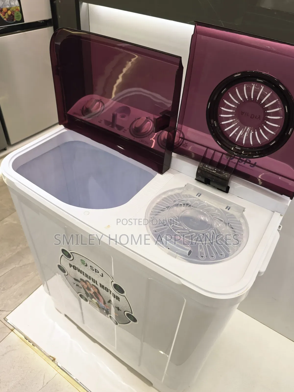 SPJ 6kgs Semi-Automatic Washing Machine at 20% Discount