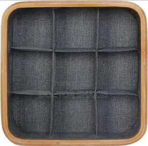 New 9-Cell Non-Lided Square Underwear Storage Basket
