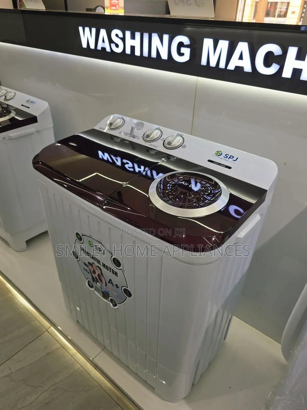 20% Discount Sales on SPJ 7kgs Twintub Washing Machine