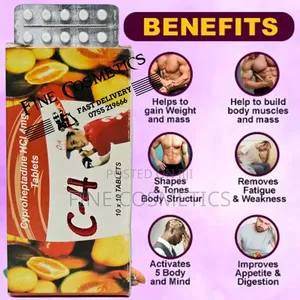 C4 Cyproheptadine Weight Gain Body Building Butt 100 Tablets