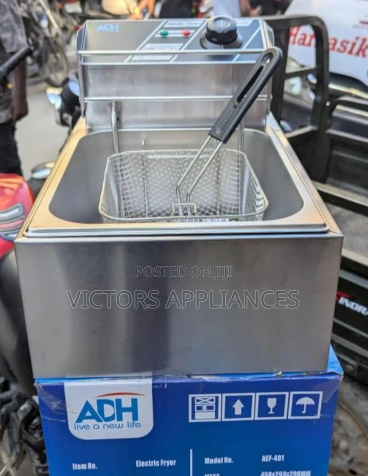Adh Deep Fryer Single