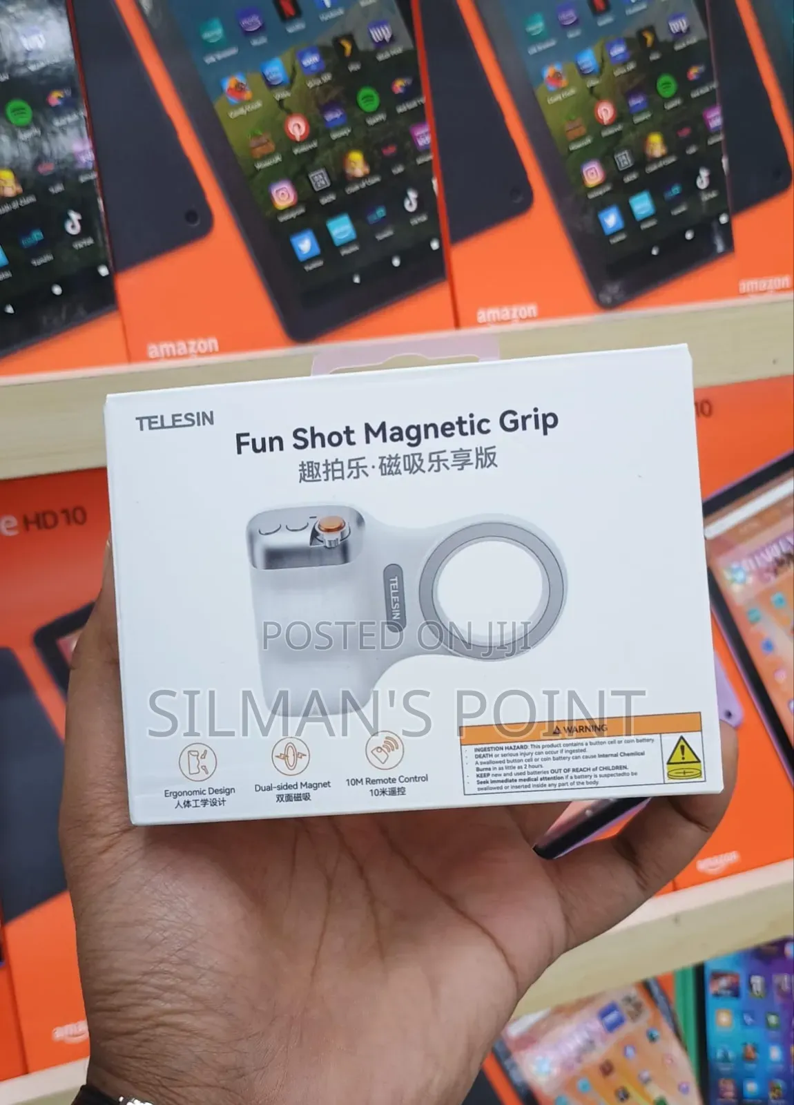 Telesin Fun Shot Magnetic Grip