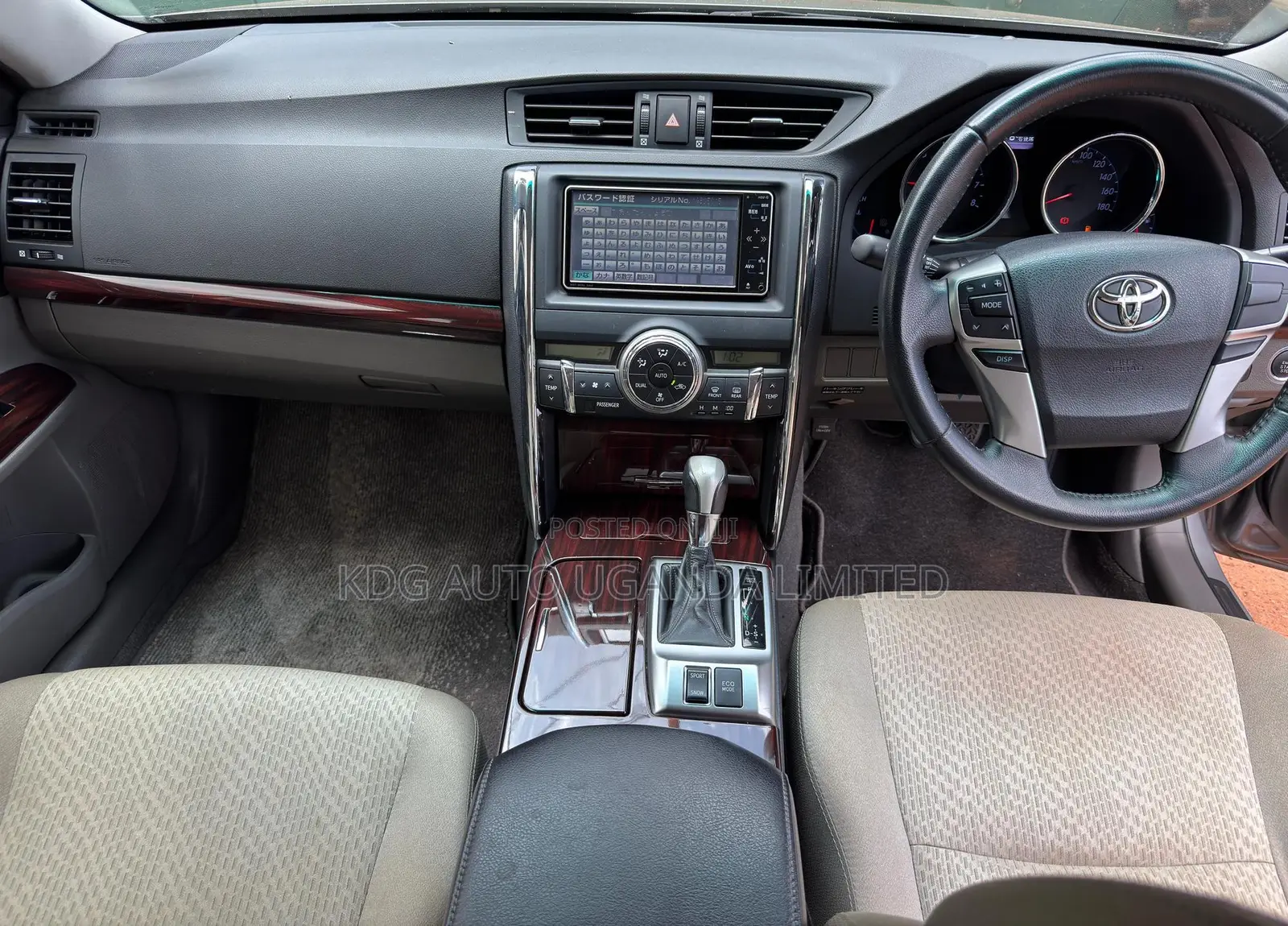 Toyota Mark X 2010 Gray
