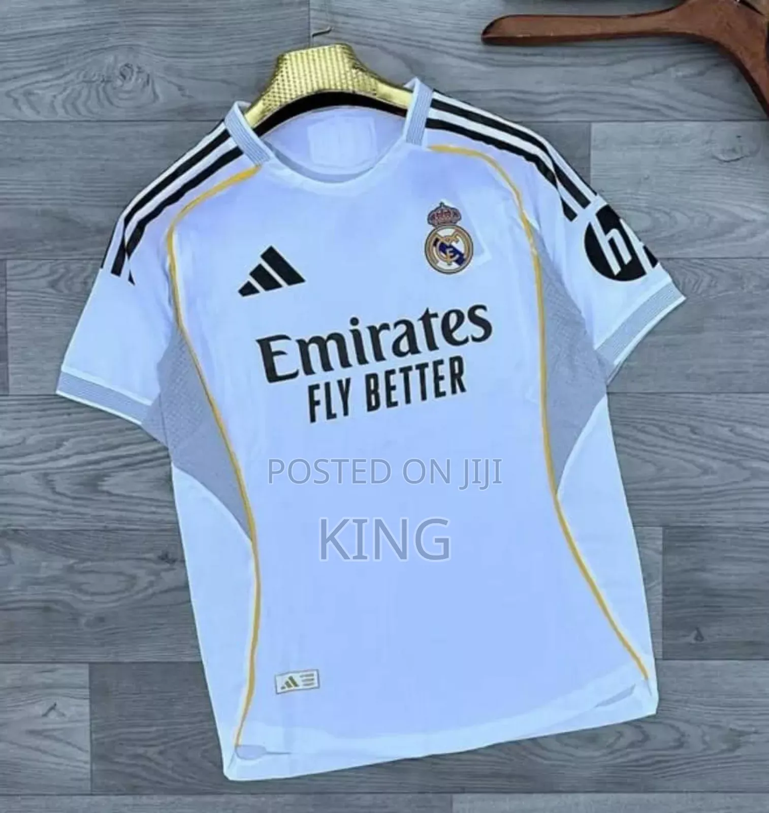 Vast Real Madrid Home Jersey. 25/26