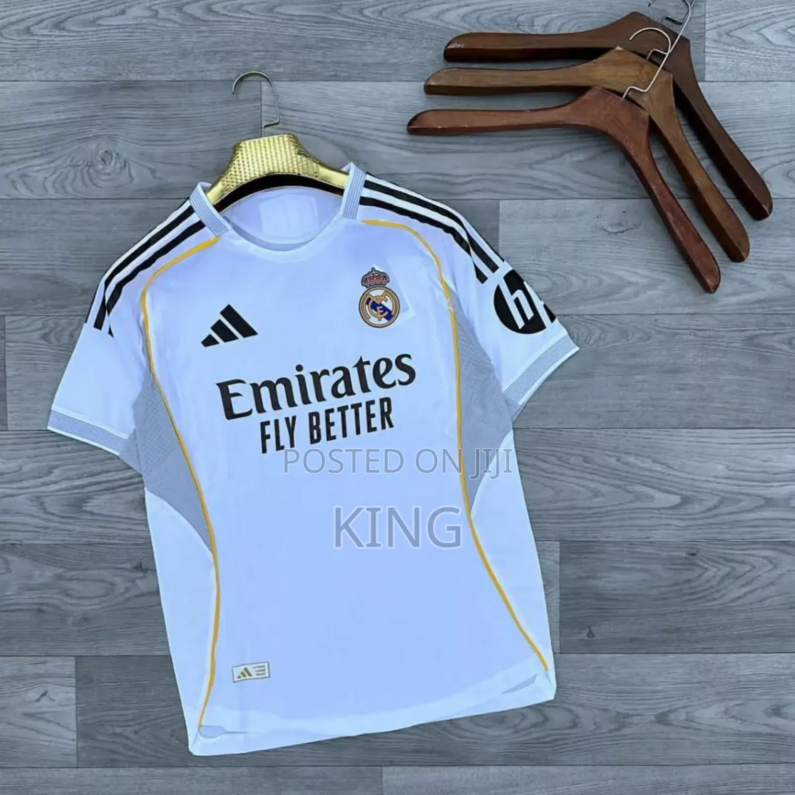 Vast Real Madrid Home Jersey. 25/26