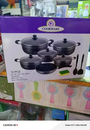 Cookerware 14pcs .