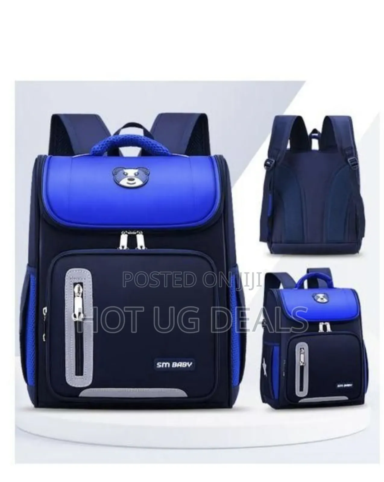 Waterproof Boy/Girls Backpack, Children's School Bag - Blue