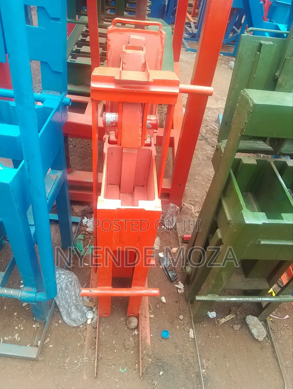 Inter Lock Block Making Machine