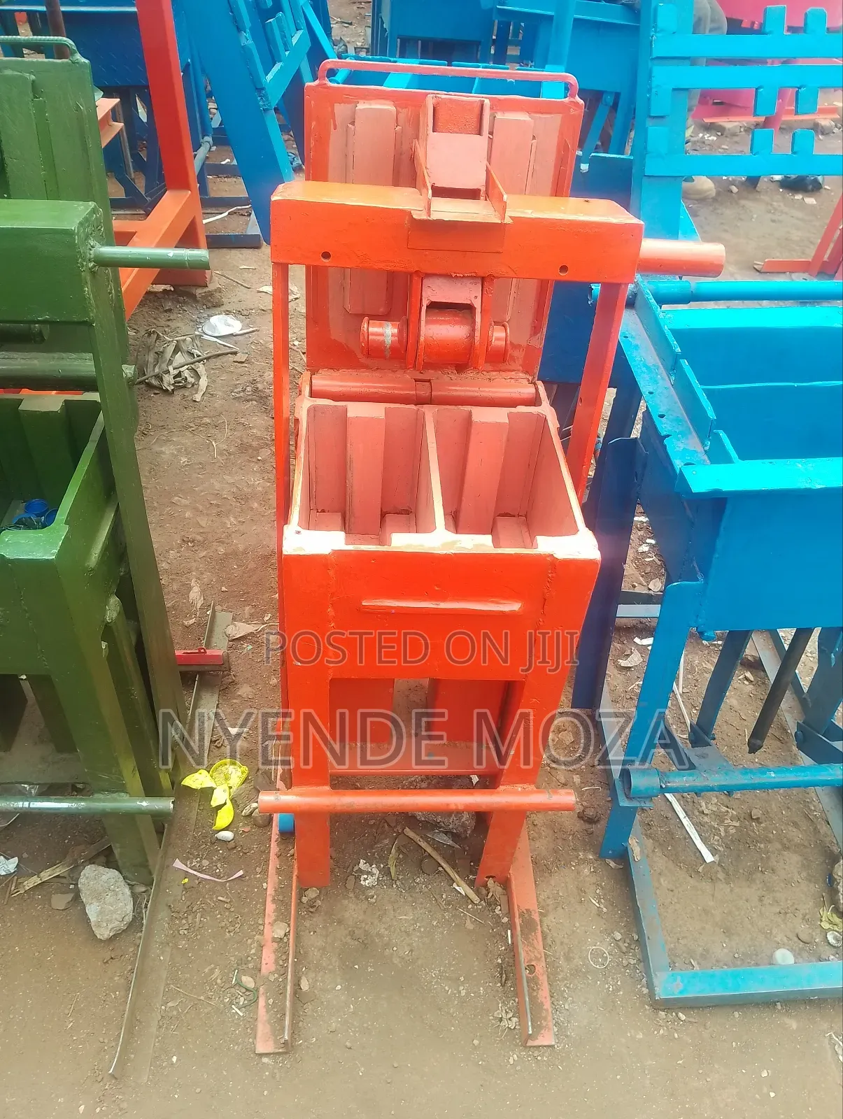 Inter Lock Double Making Machine