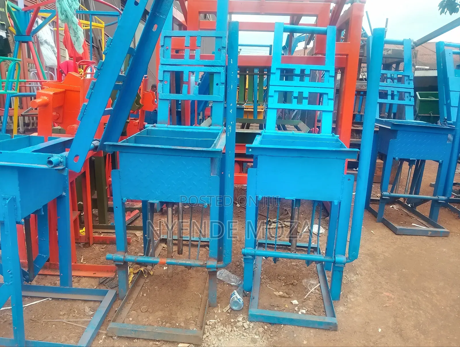 Local Manual Block Making Machine