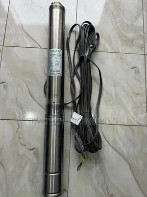 Ac Submersible Water Pump 93m Head With 20m Cable, 1hp 4.8m3