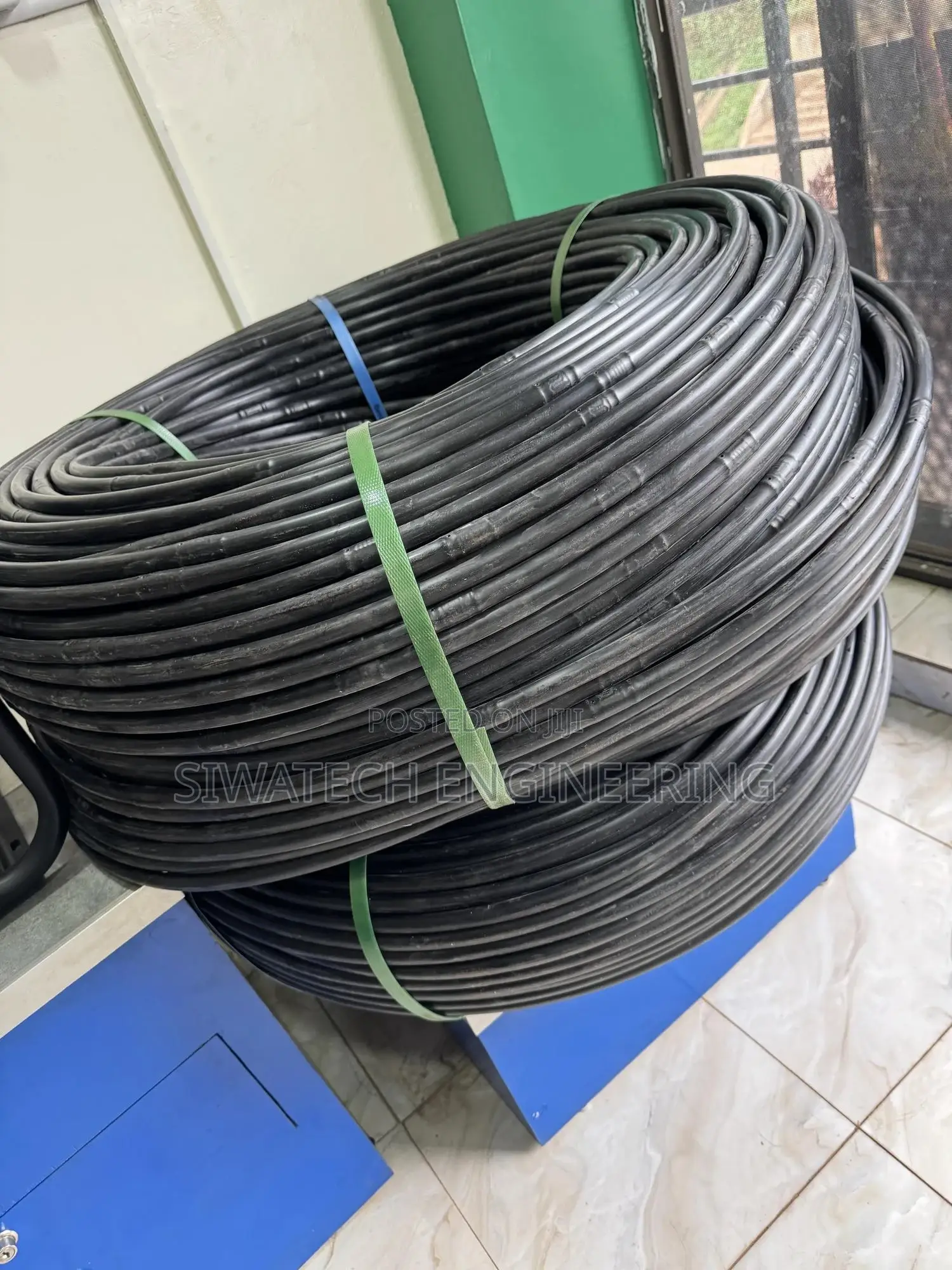 500m Long Irrigation Driplines 30cm Holes Spacing and Blank
