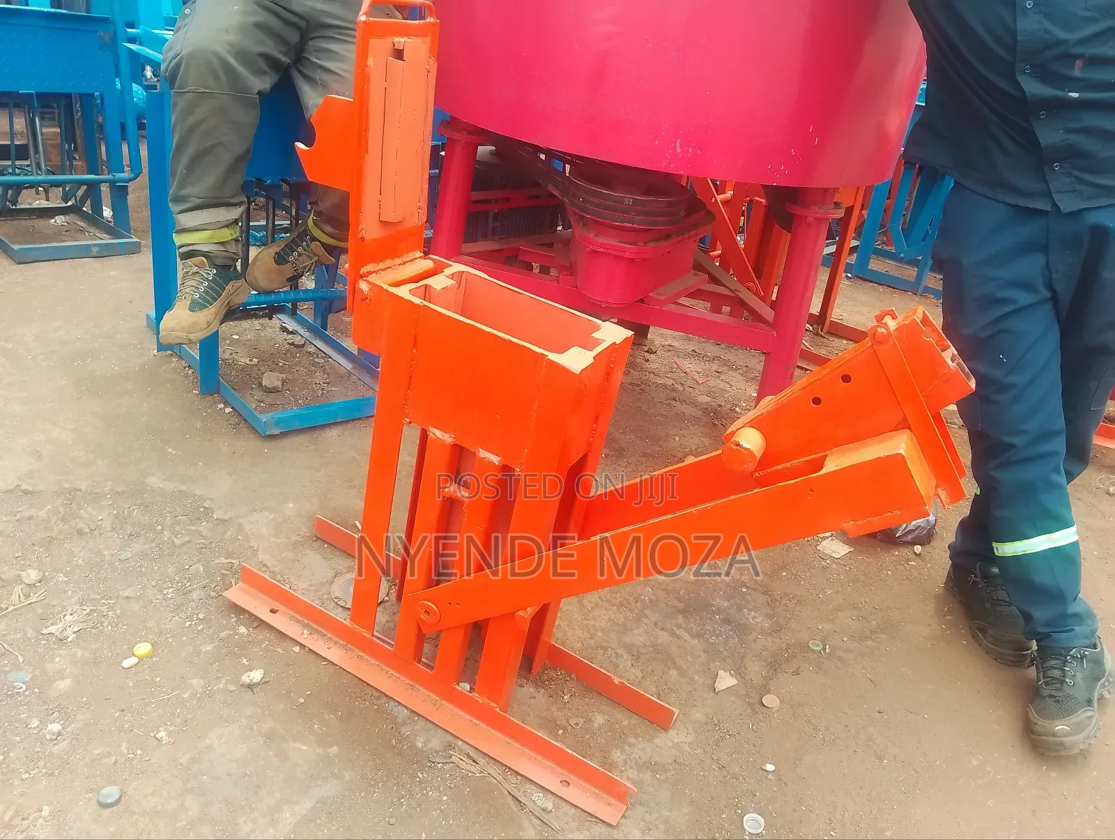 Single Inter Lock Making Machine