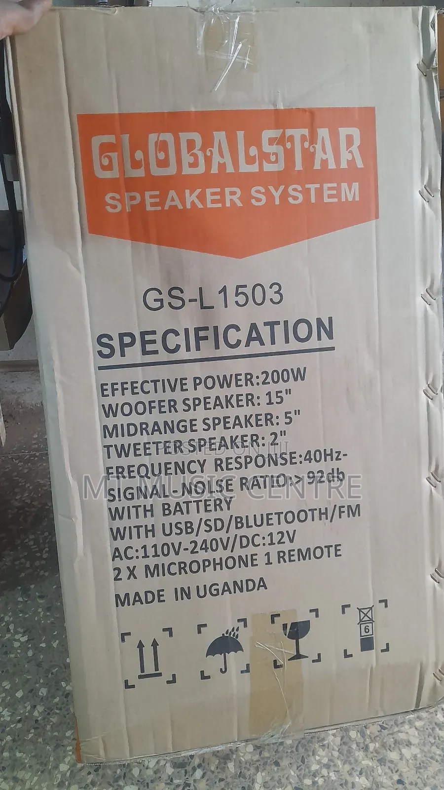 Global Star Speaker System Gs-L1503