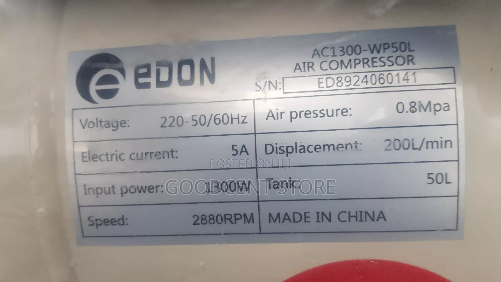 Air Compressor 50litres