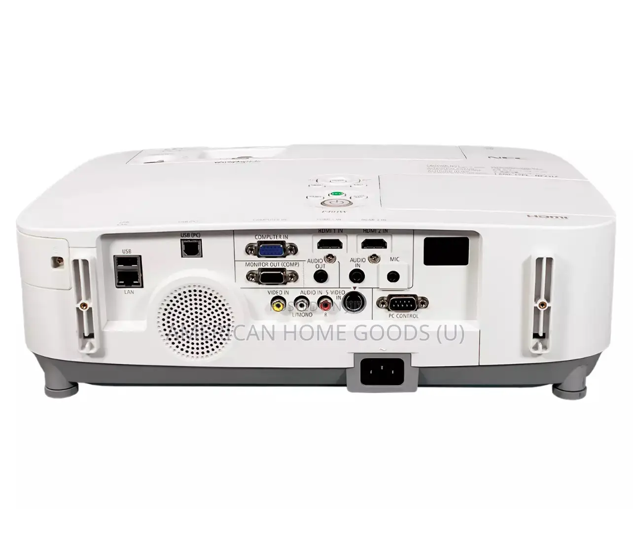 Nec P401w 3lcd Projector 4000 Lumens Hd 1080i Hdmi, 240volts