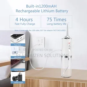 Portable 230ml Dental Water Flosser| 3 Modes| 4 Nozzles