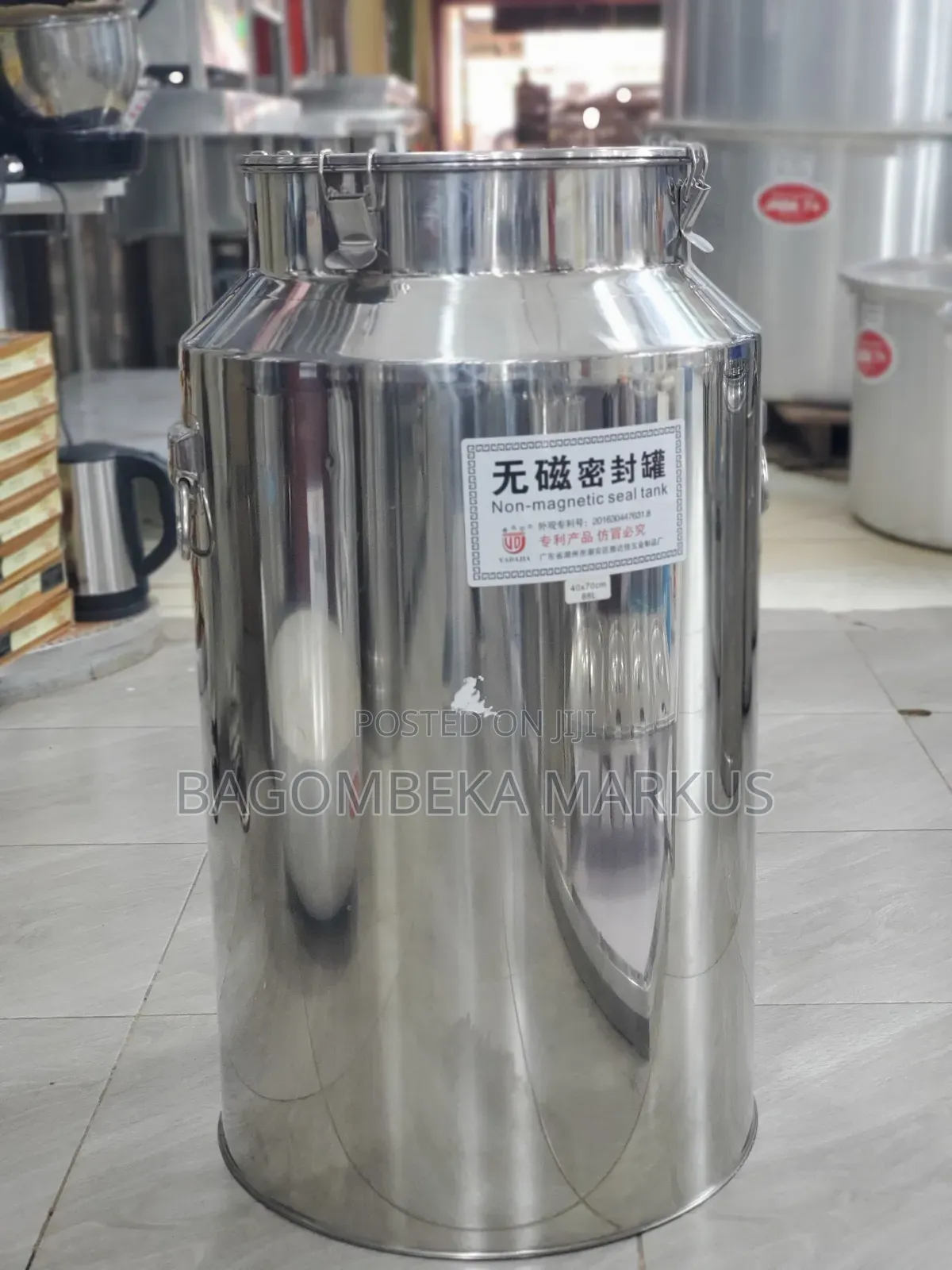 Stainless Milk Can