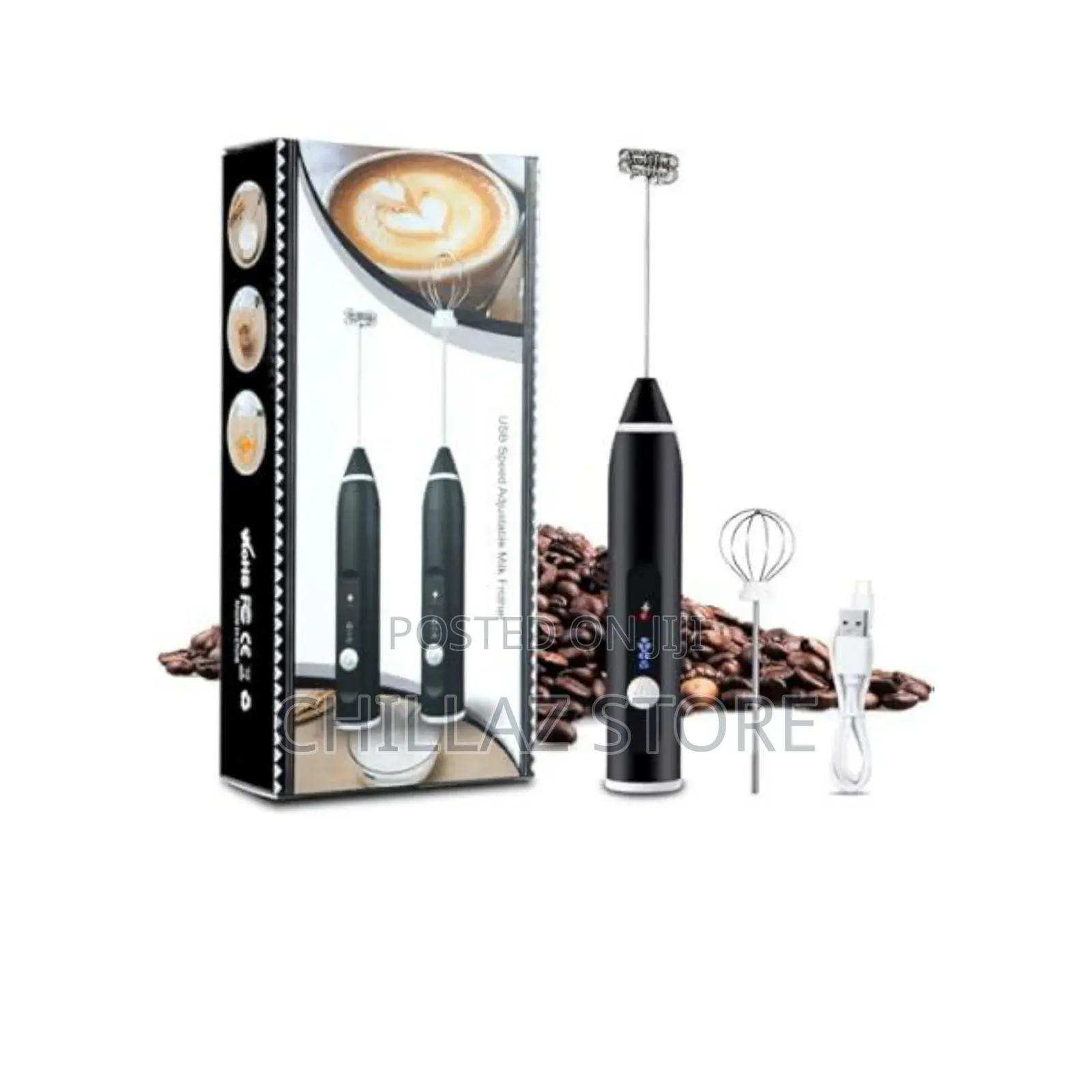 2 in 1 Rechargeable Milk Frontier and Egg Beater.