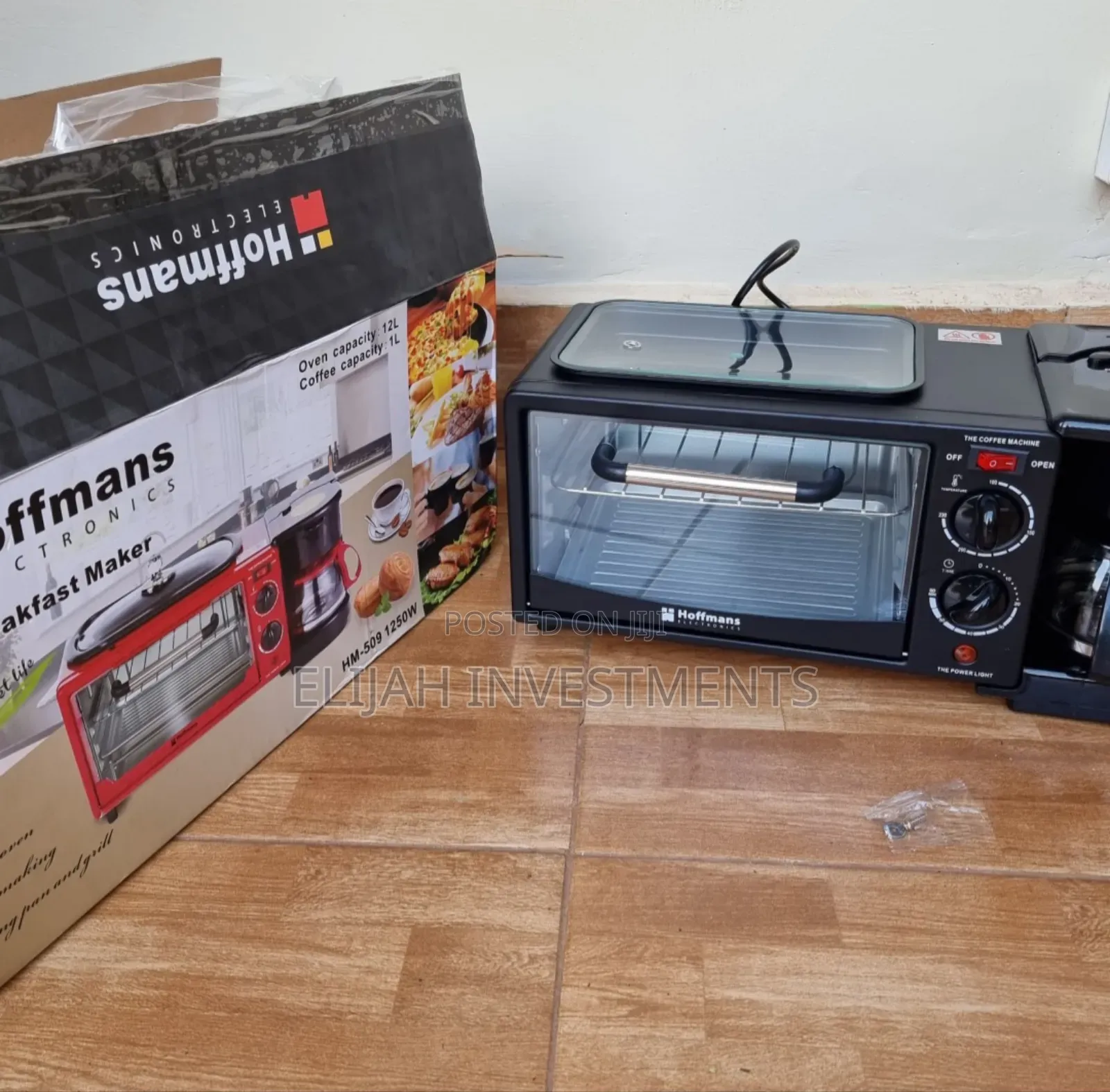 3in1 Portable Electric Oven,Grill and Coffee Maker