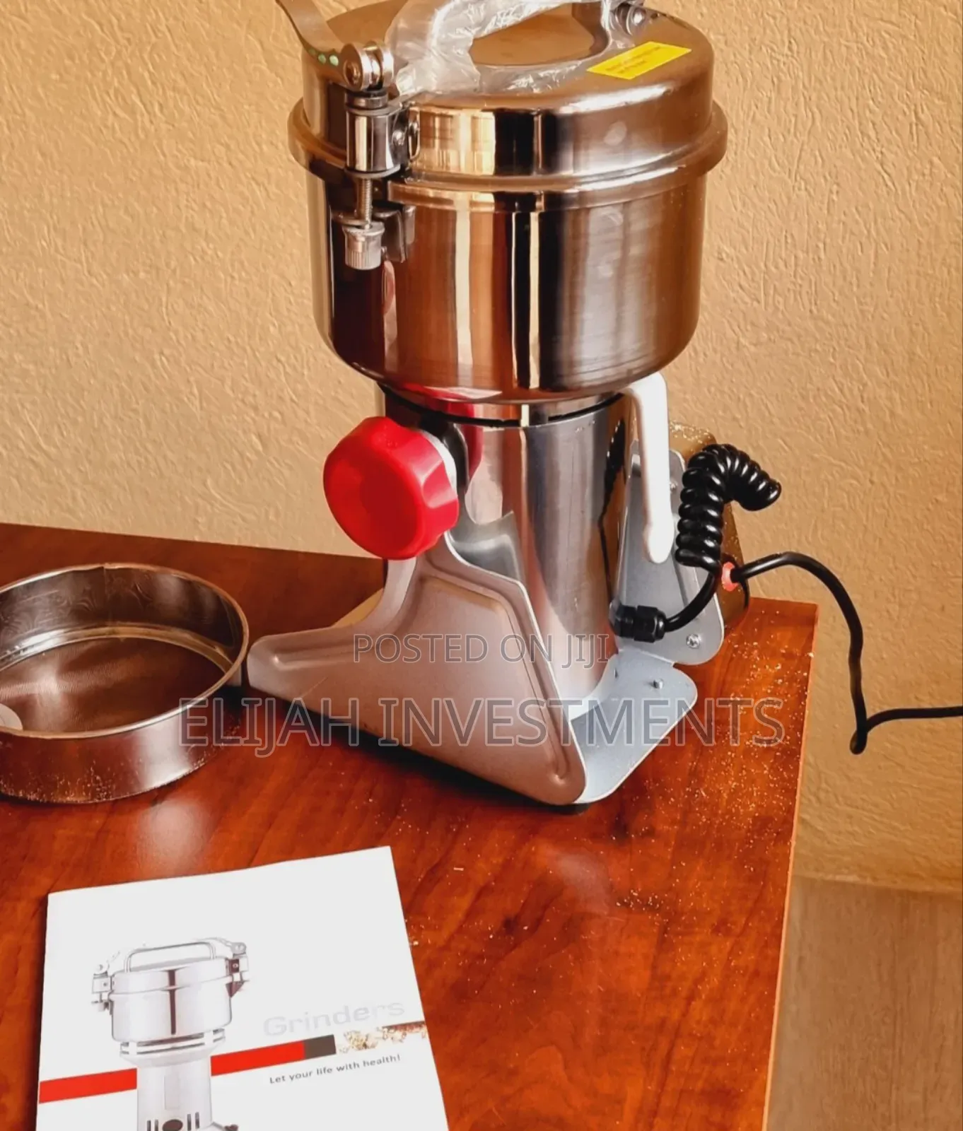 New High Speed 500g Powder Grinder