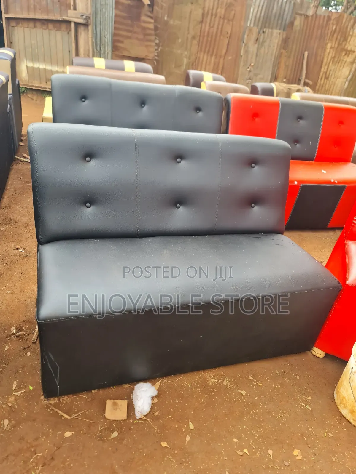 Salon Waiting Chair 3 Seater