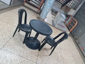 Plastic Table and Chairs 2 Seater