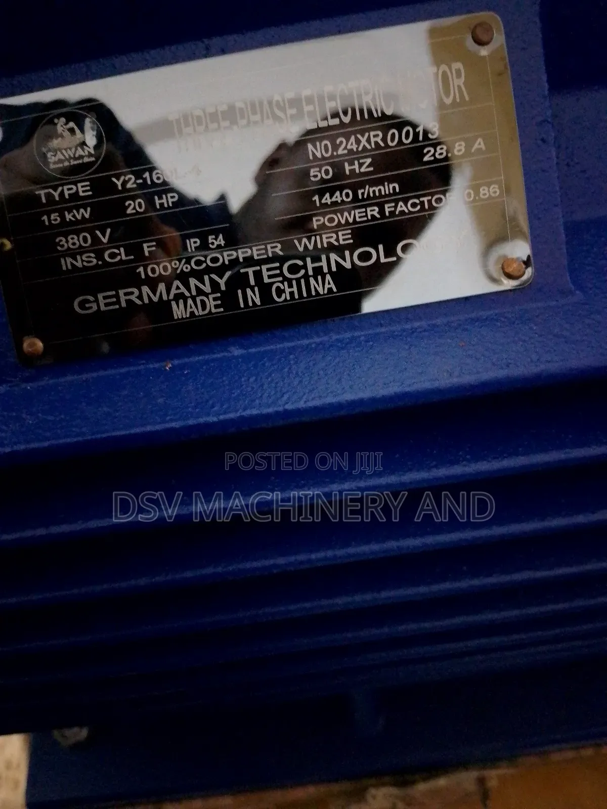 Electric Motor 20hp 3 Phase