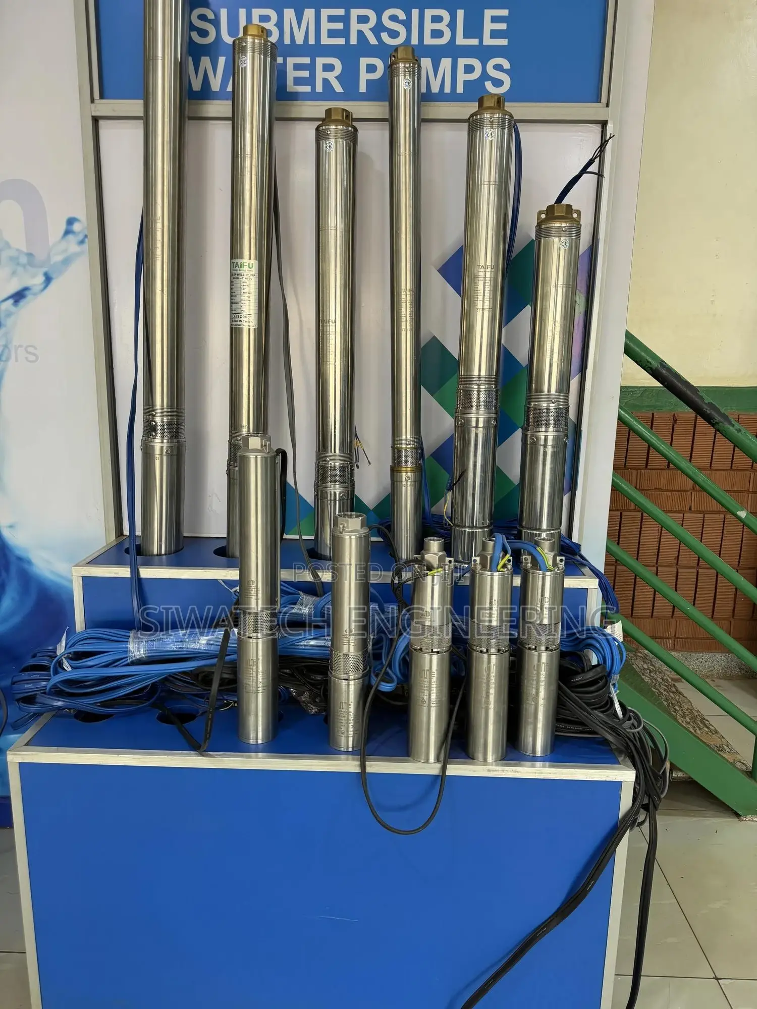 Ac and Solar Submersible Water Pumps