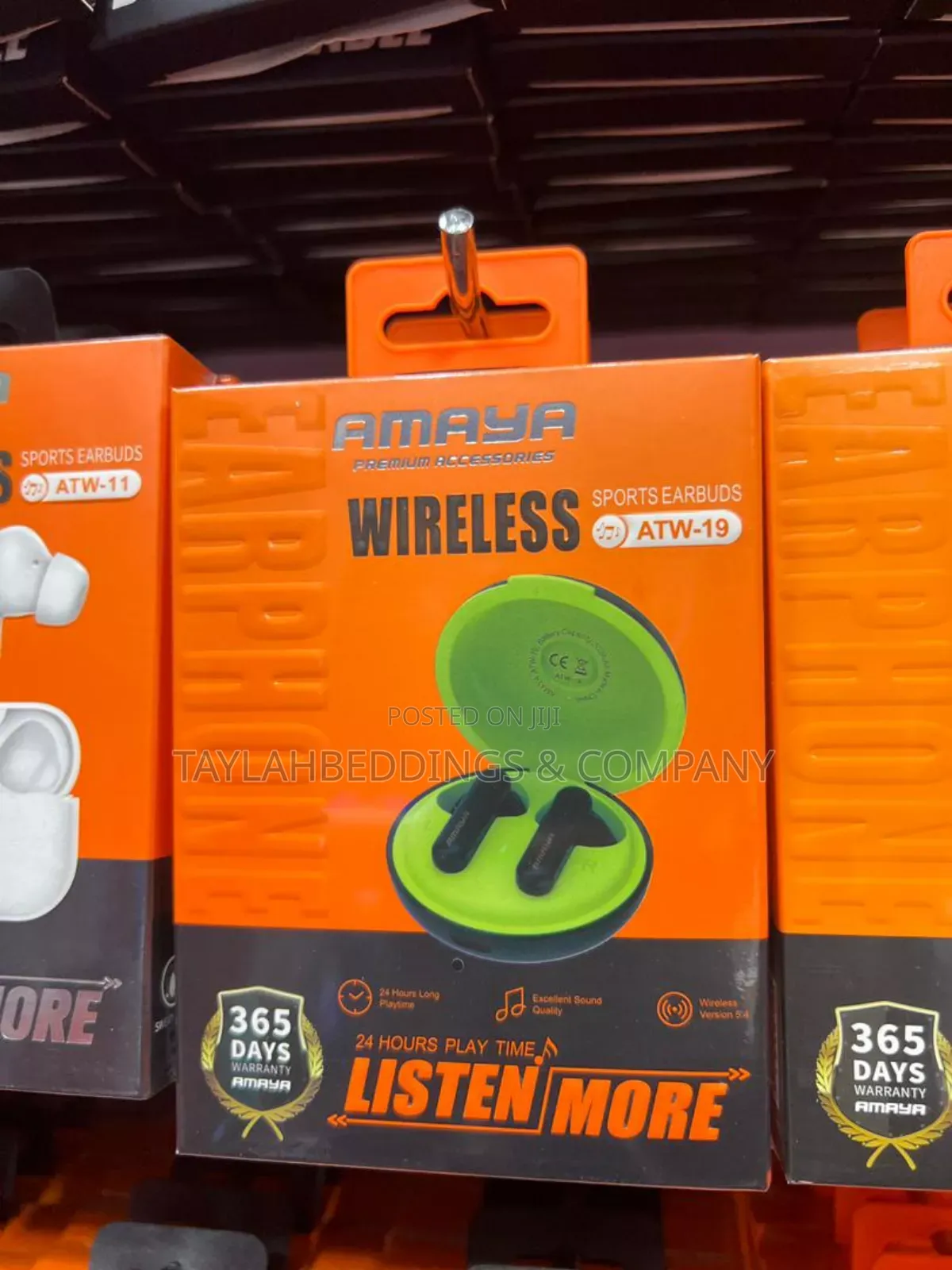 Amaya Atw-19 Wireless Earbuds – Sleek Sound, Pocket-Size
