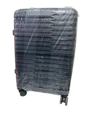 Plain Color Medium Size Rubber Suit Case