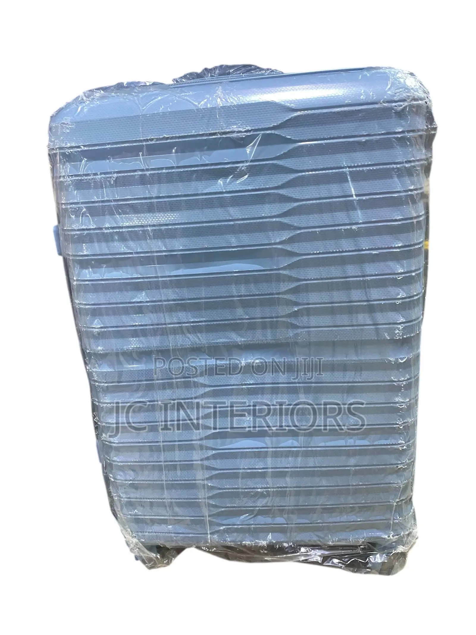 Plain Color Medium Size Rubber Suit Case