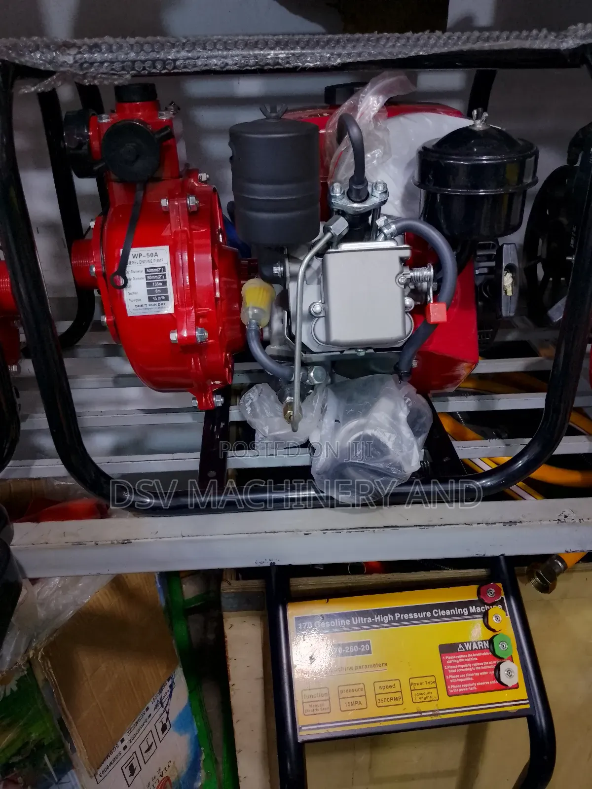 Diesel High Pressure Water Pump