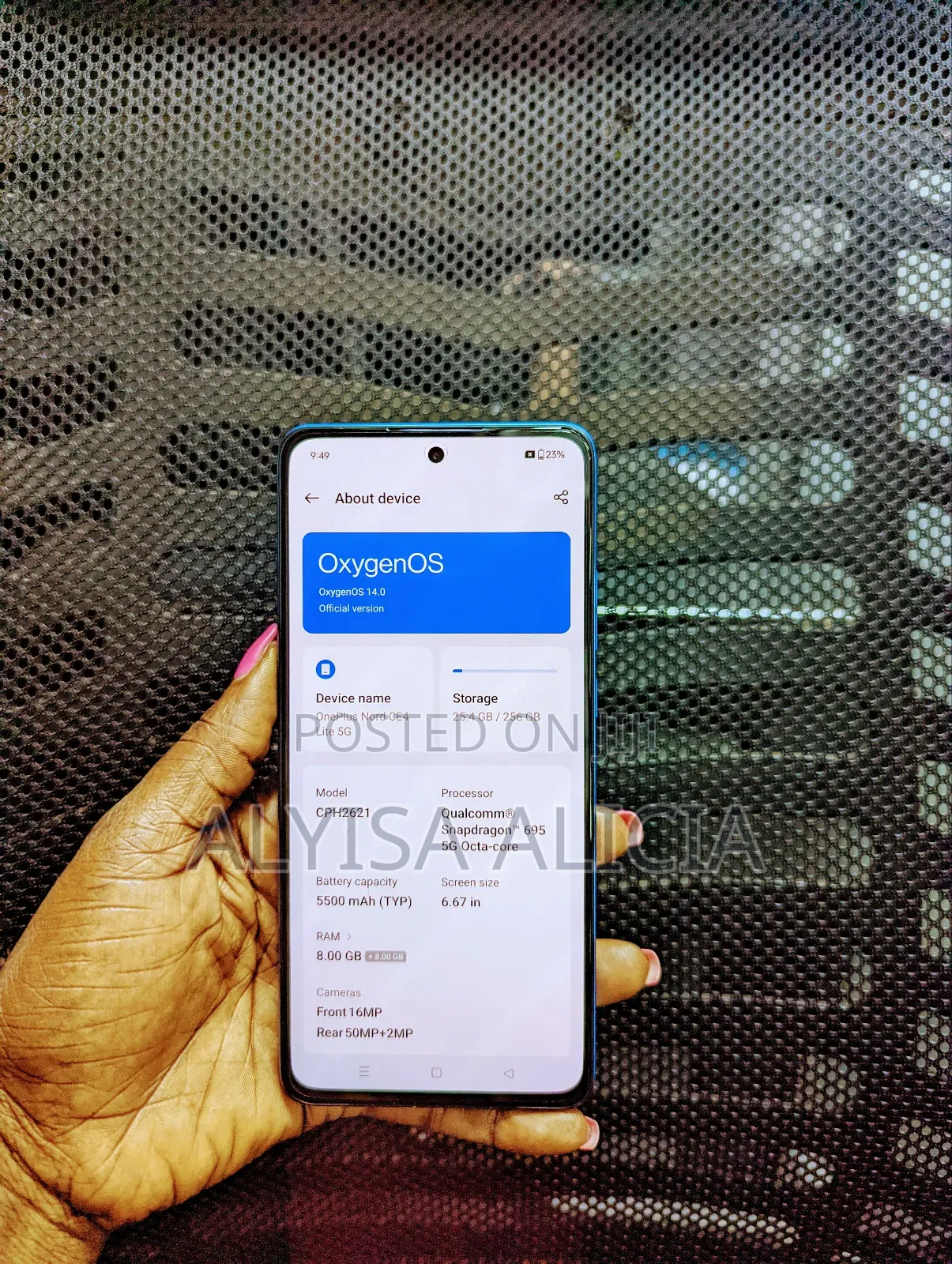 OnePlus Nord CE4 Lite 256 GB Blue