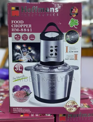 3 Litre Hoffman Food Chopper / Food Grinder