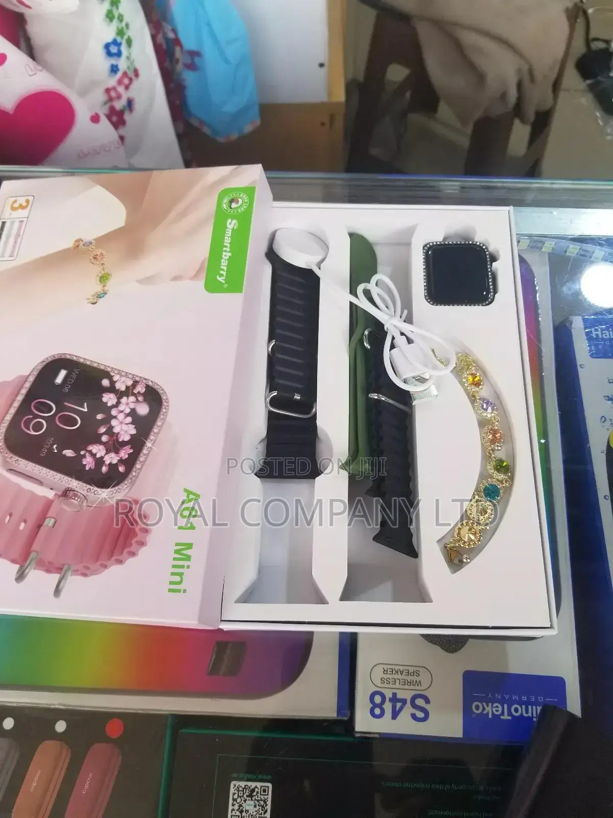 Strawberry Smart Watch A61 Mini/Ladies Gift Watch