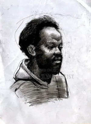 Charcoal Drawing Portriat Commission