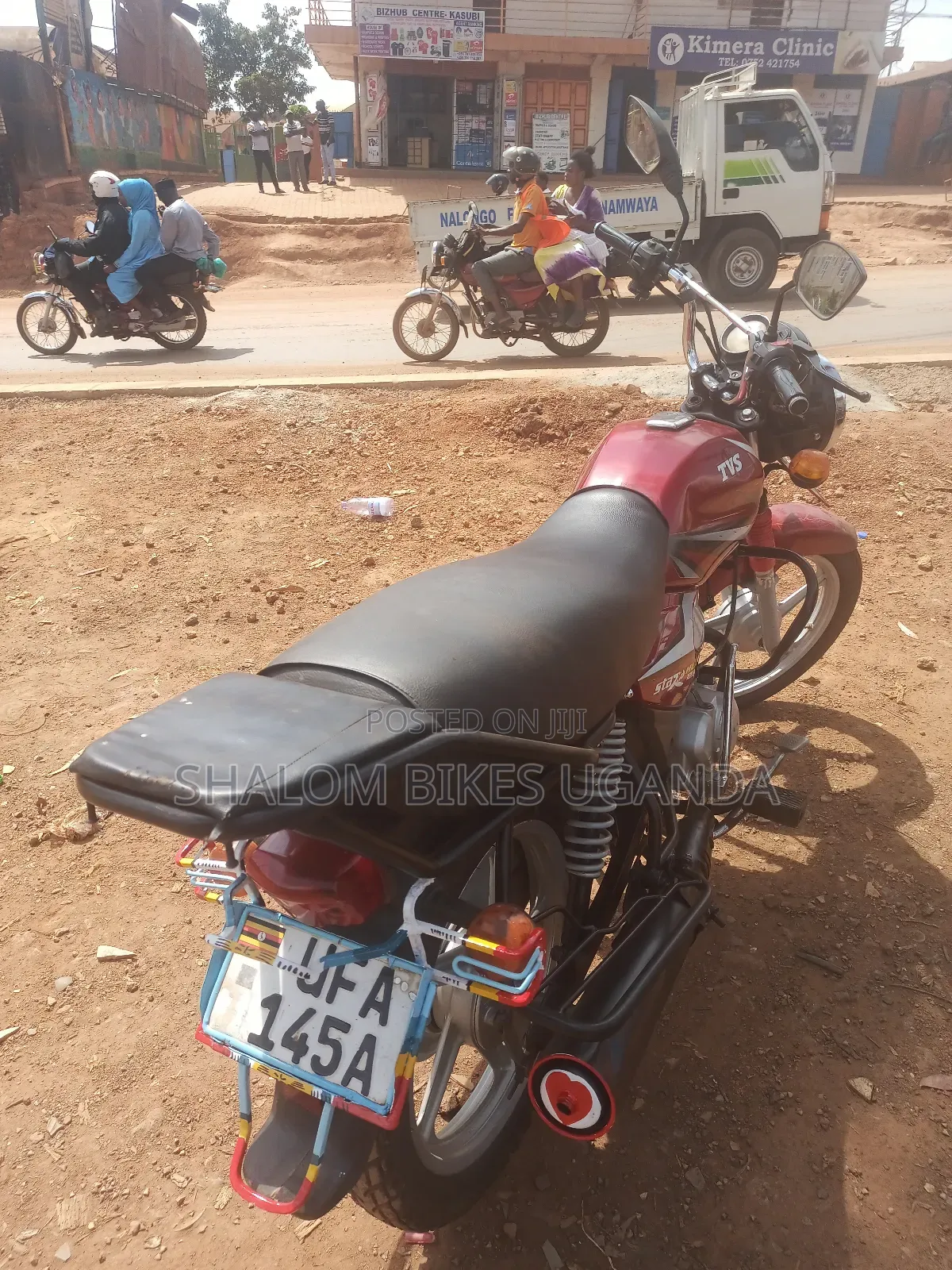 TVS HLX 125 2022 Red