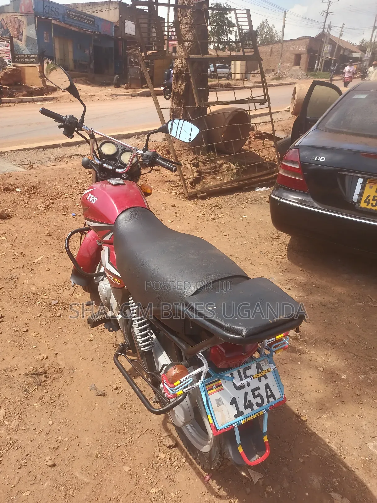TVS HLX 125 2022 Red