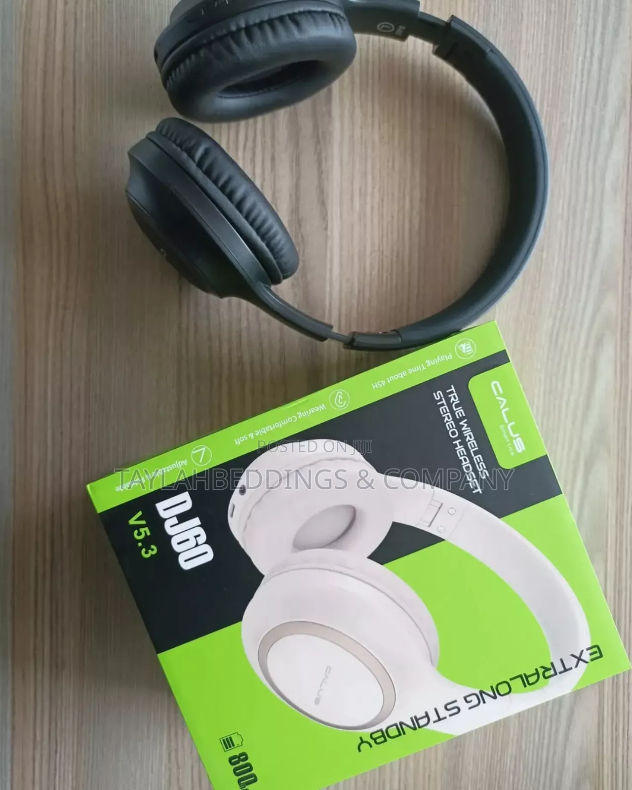 Calus Dj60 Wireless Bluetooth Headphones Noise Cancelling