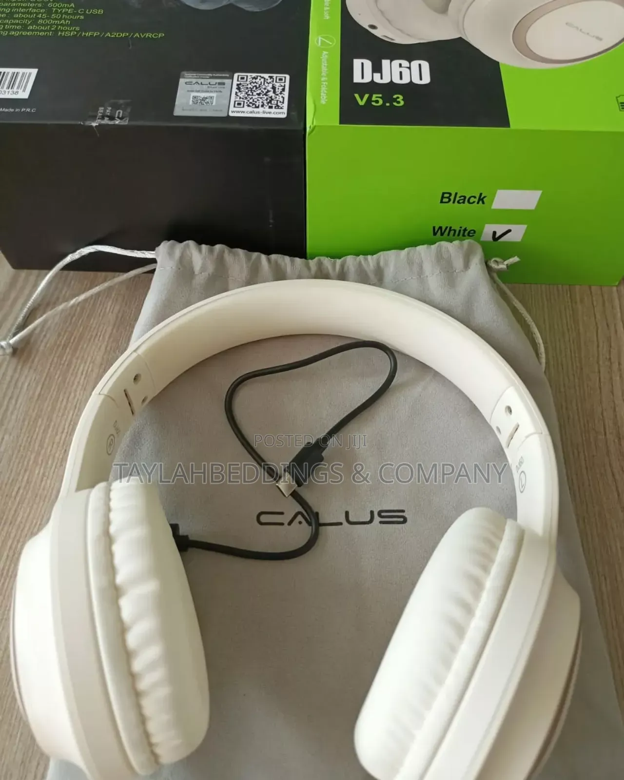 Calus Noise Cancelling Headsets Over Ear for Clear Calls
