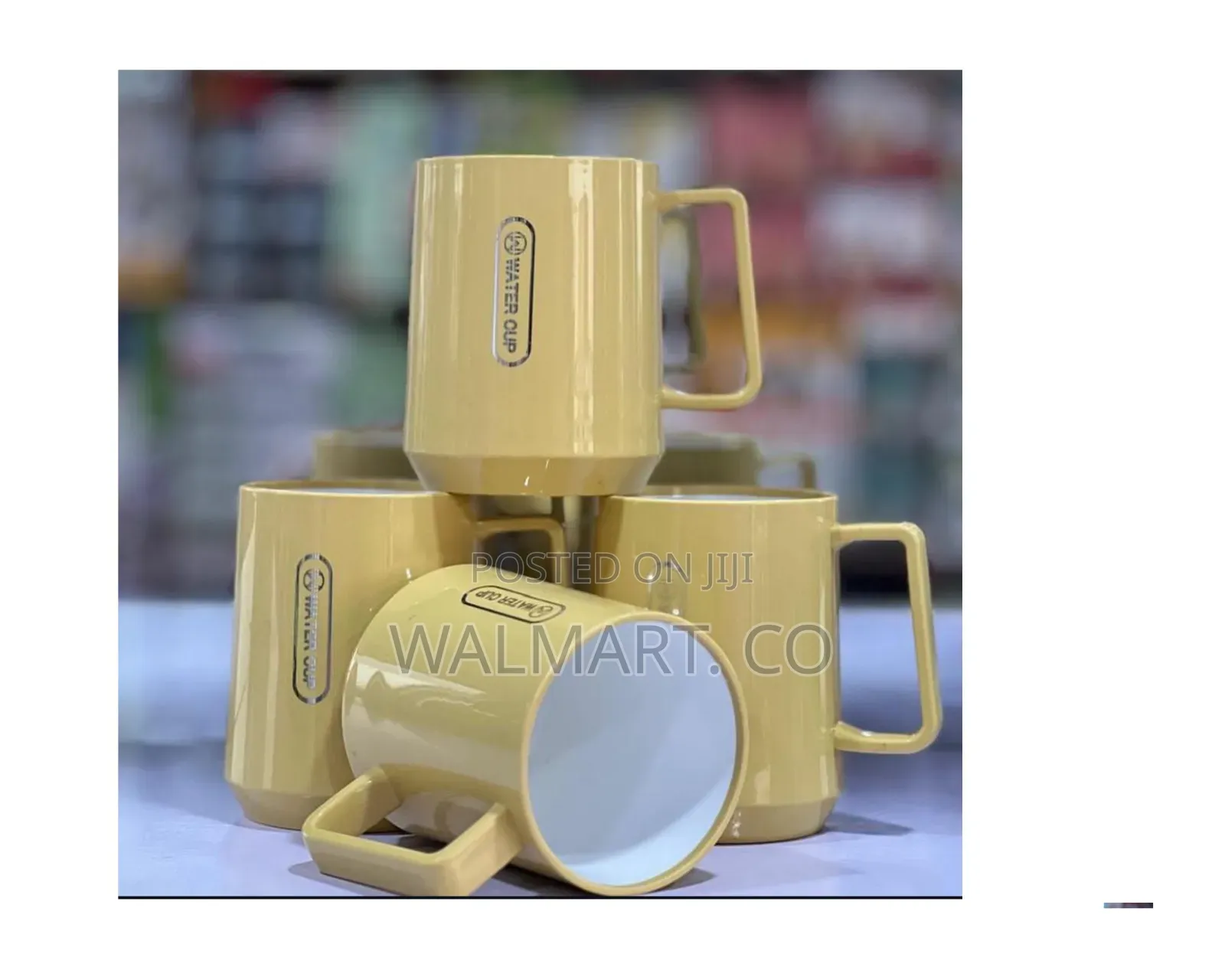 Yellow Water Cups/Mugs