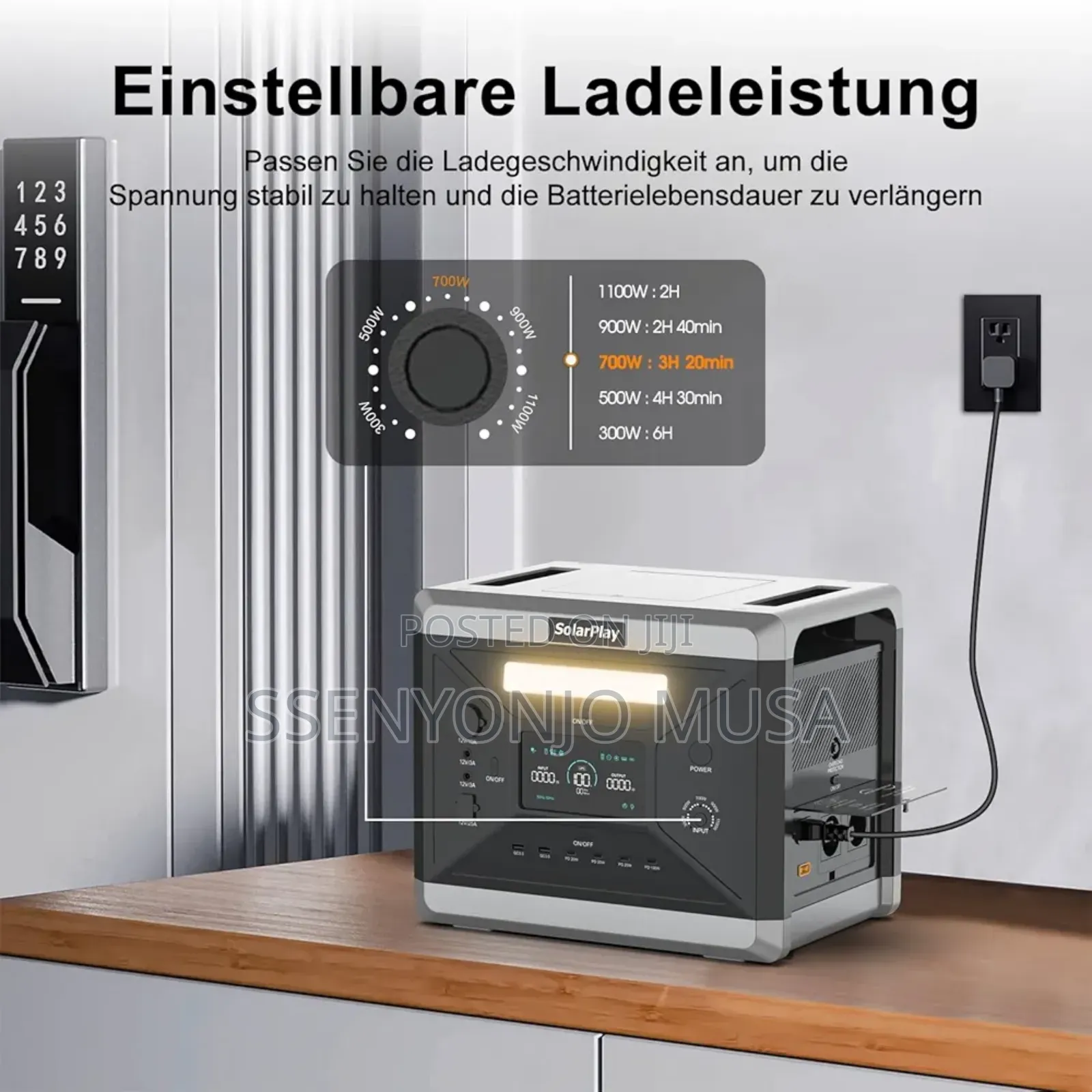 Solarplay 2400w 2160wh Portable Power Station