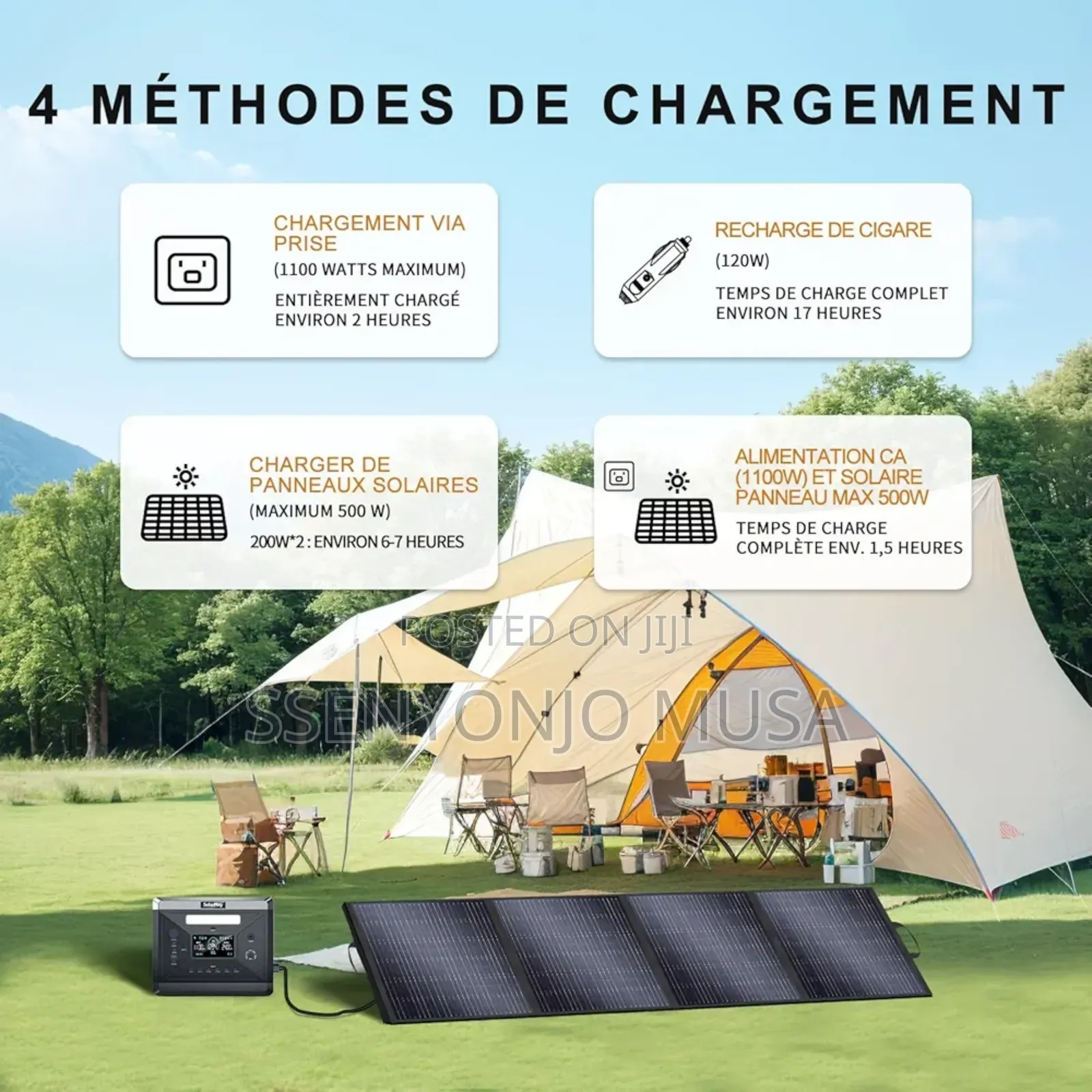 Solarplay 2400w 2160wh Portable Power Station