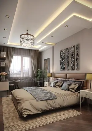 Master Bedroom Gypsum Ceiling Design.