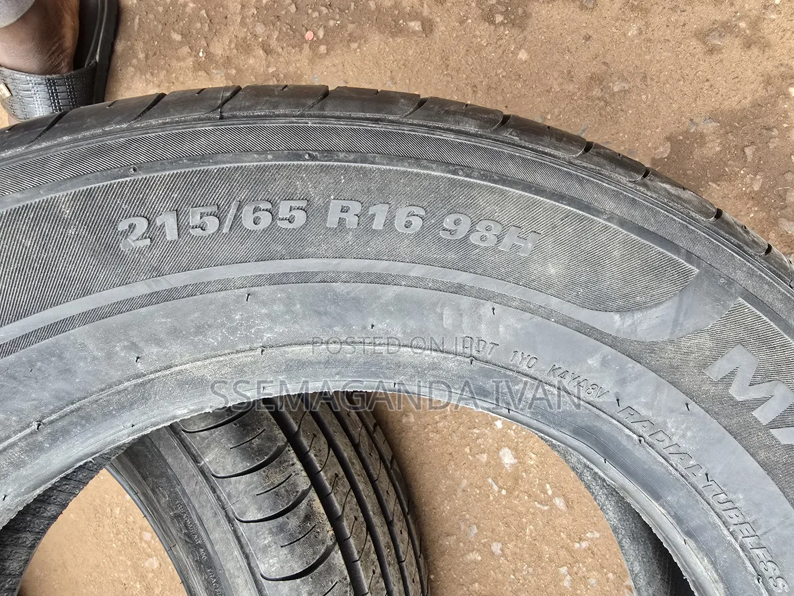 215/65r16 Kumho Company Made in Korea