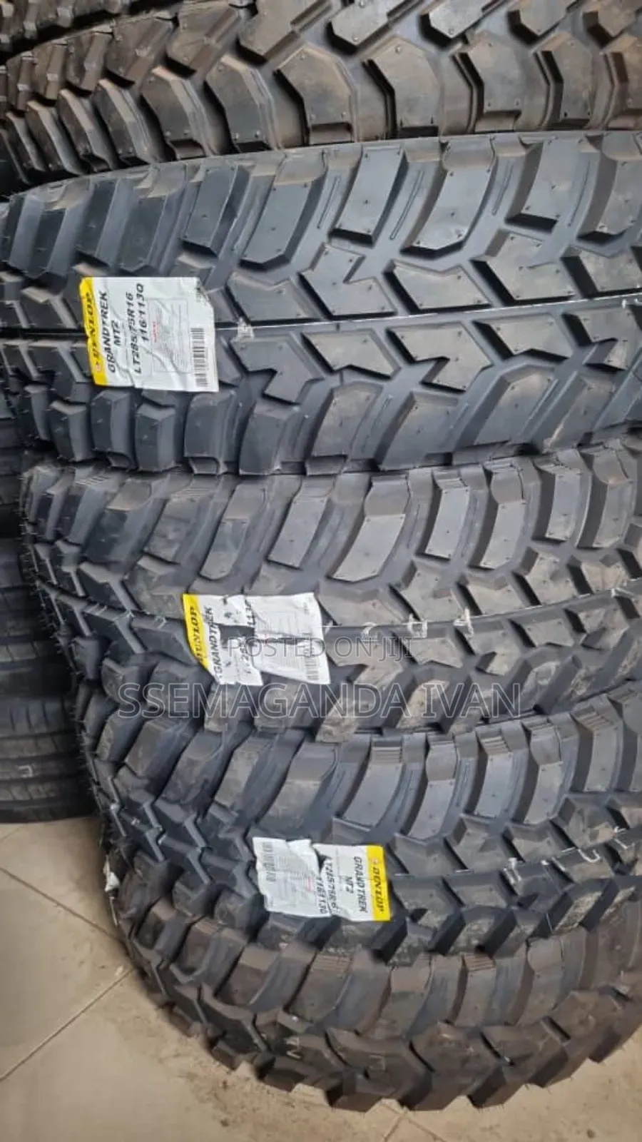 285/75r16 M/T Original Dunlop Grand Trek Japan