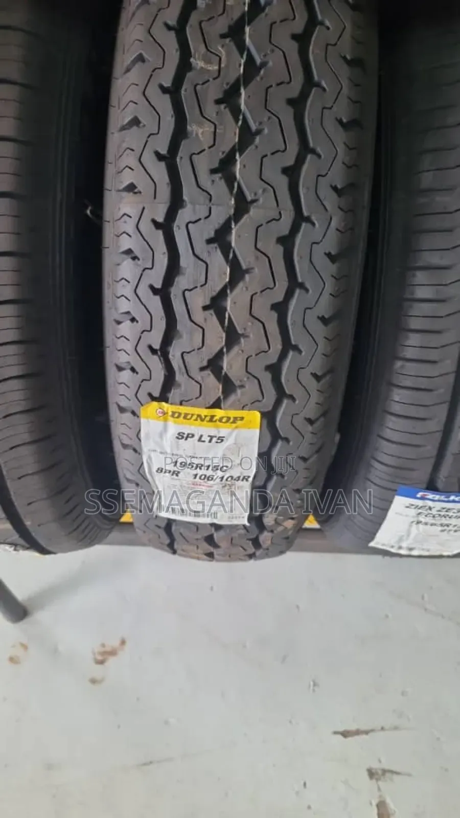 195r15c Original Dunlop Brand New Tyres
